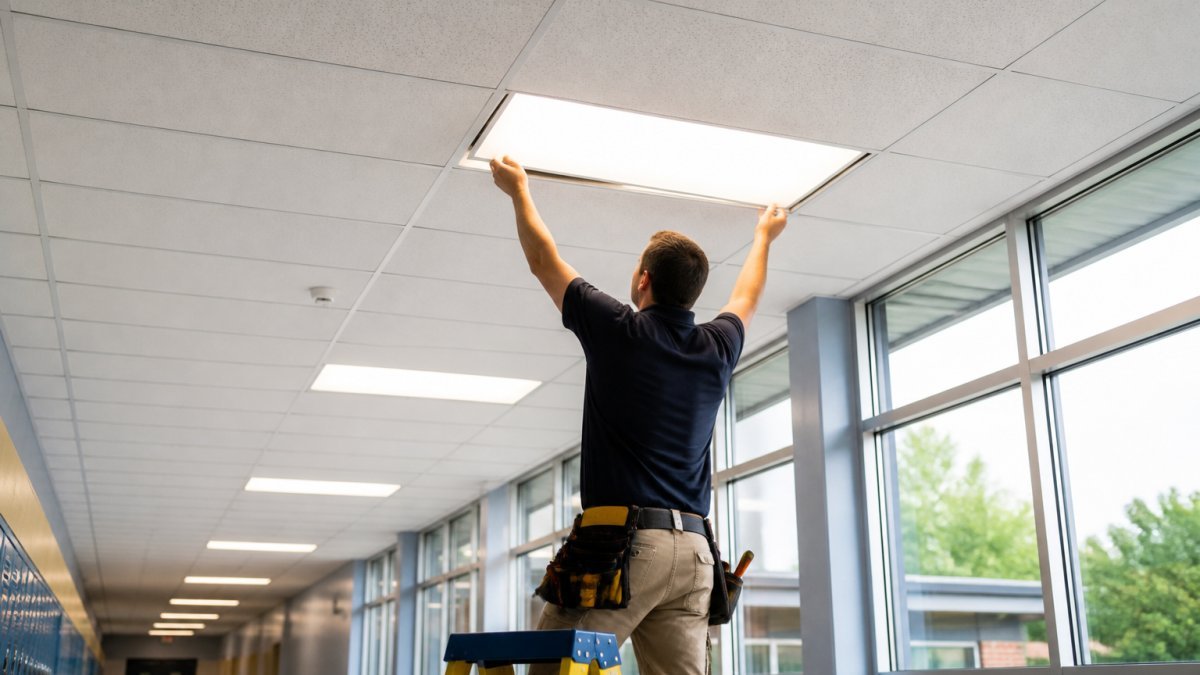Energy-efficiency upgrades for school buildings