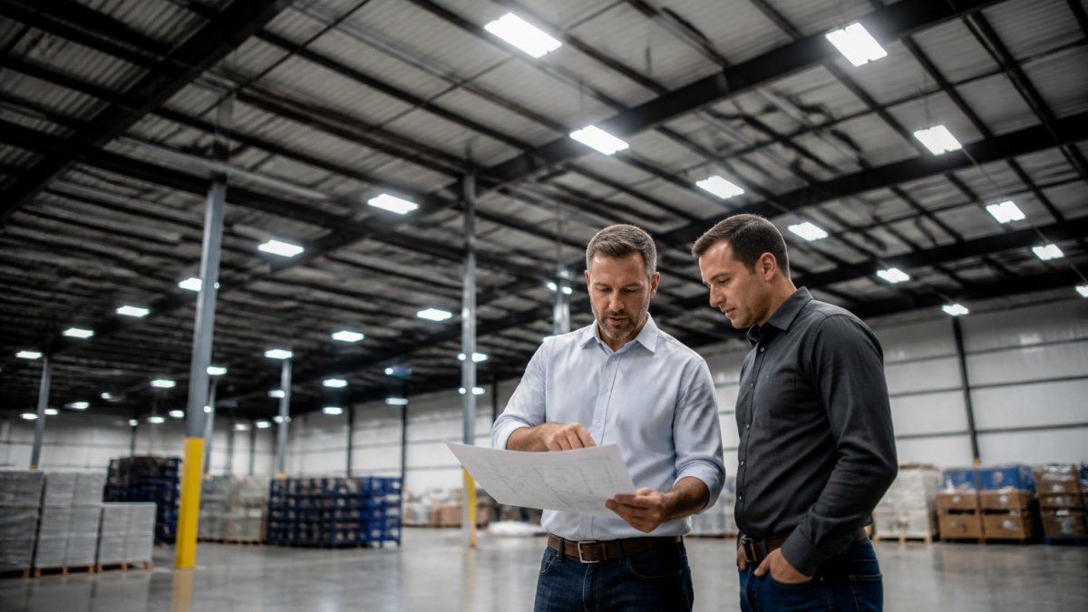 Commercial lighting rebate planning and documentation