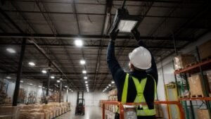 Warehouse LED lighting upgrade planning