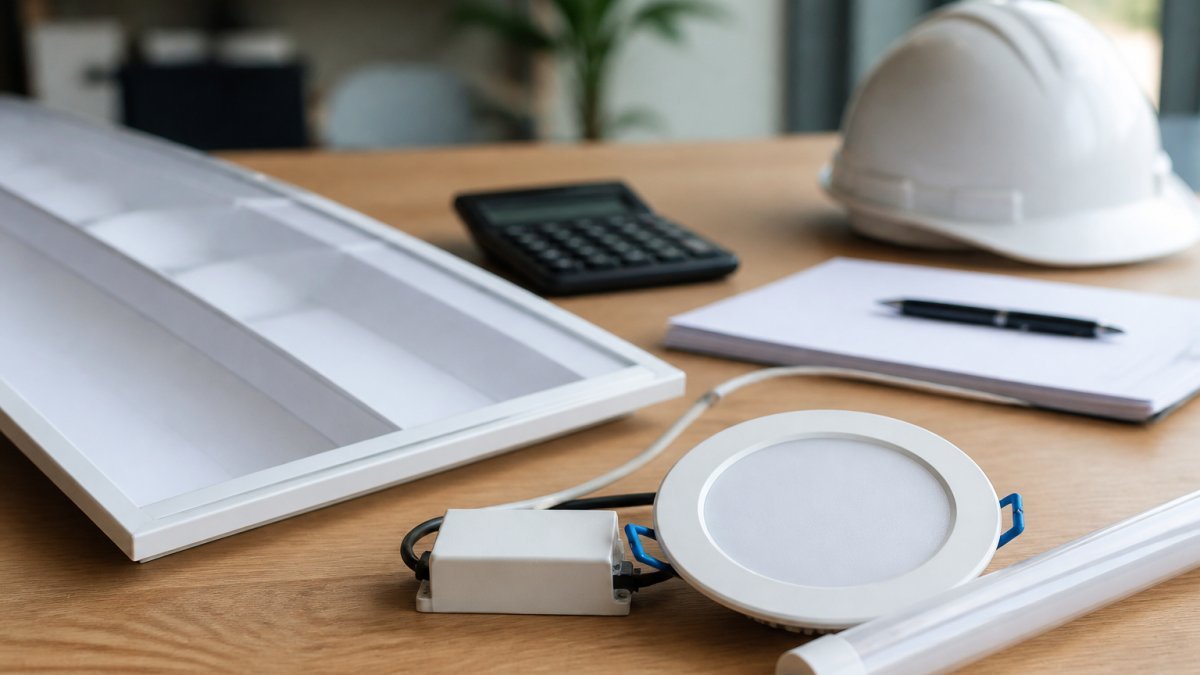 LED lighting retrofit cost and return on investment analysis