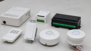 Commercial lighting control system dashboard and facility lighting